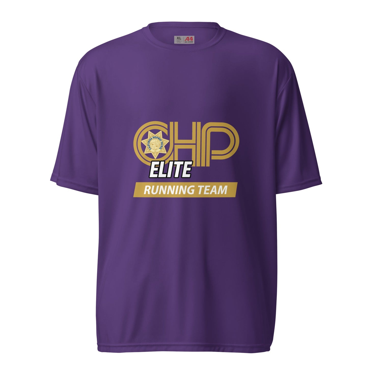 Active | Moisture Wicking Shirt | CHP Elite Running Team | Runner Crest Logo