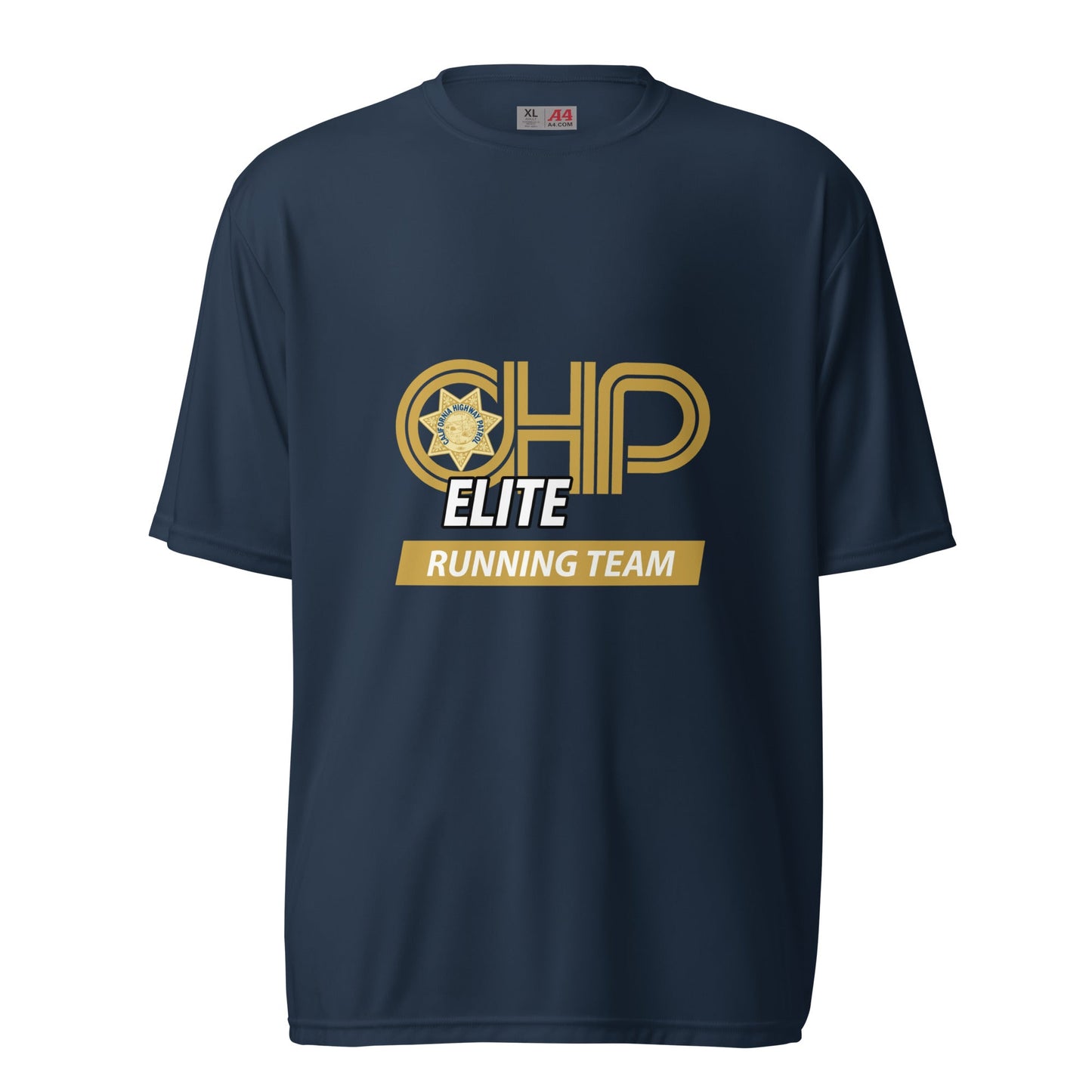 Active | Moisture Wicking Shirt | CHP Elite Running Team | Runner Crest Logo