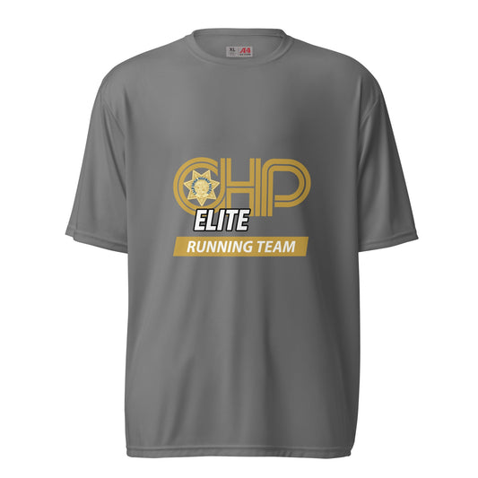 Active | Moisture Wicking Shirt | CHP Elite Running Team | Runner Crest Logo