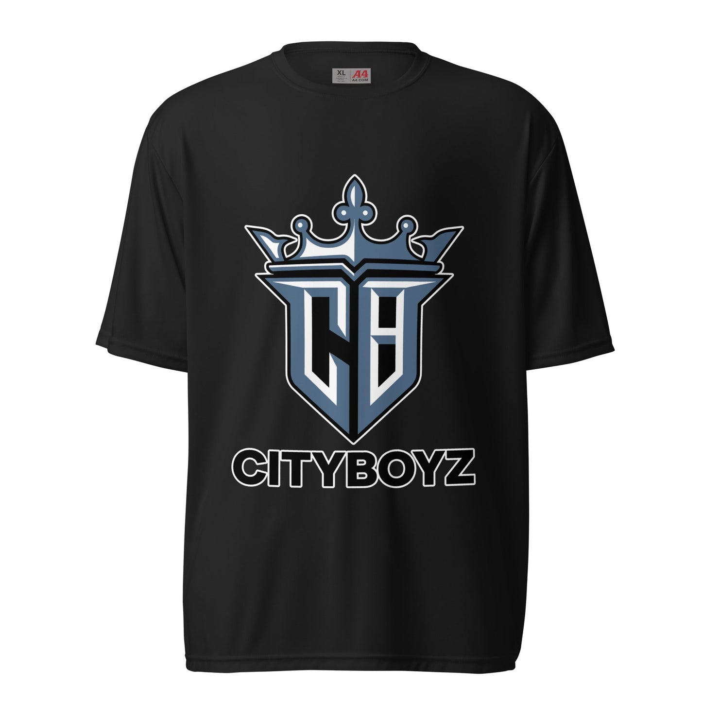 Active | Moisture Wicking Shirt | City Boyz Elite | Crown Valor Logo