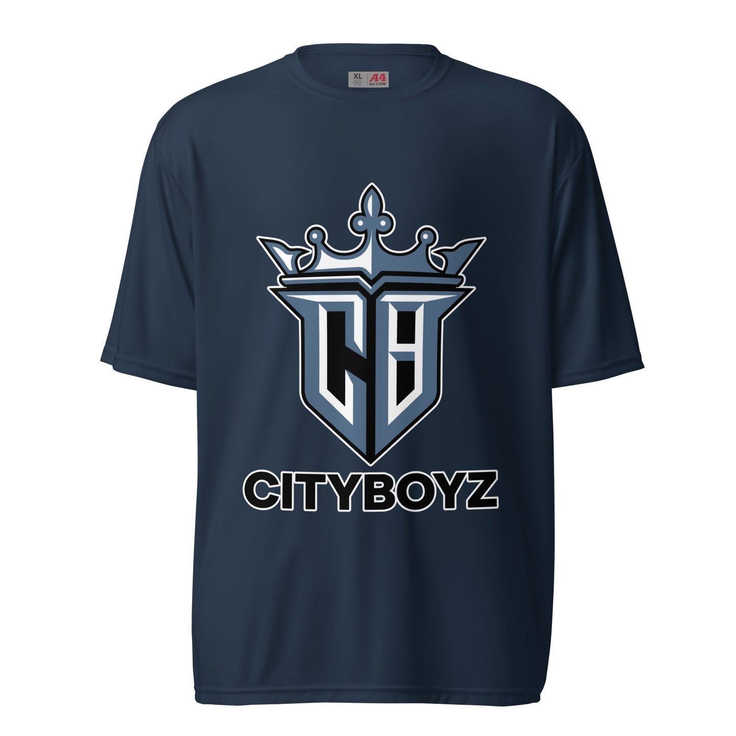 Active | Moisture Wicking Shirt | City Boyz Elite | Crown Valor Logo