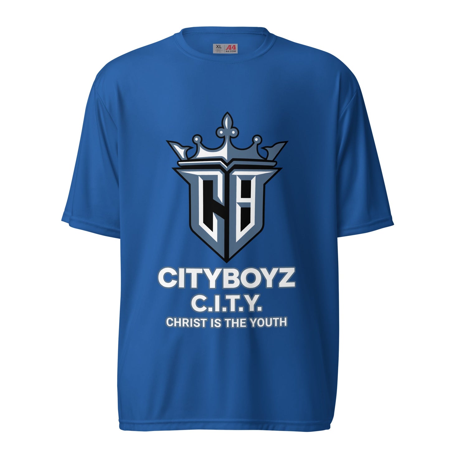 Active | Moisture Wicking Shirt | City Boyz Elite | Victory Royale Logo
