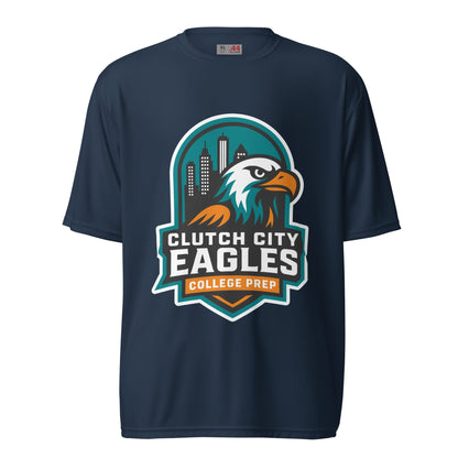 Active | Moisture Wicking Shirt | Clutch City College Prep | Shield Logo