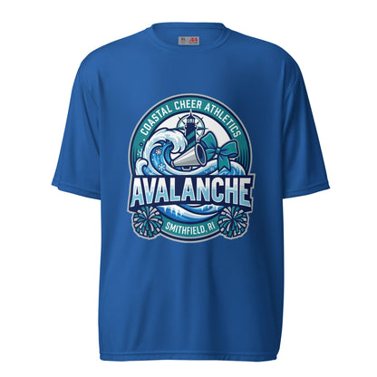Active | Moisture Wicking Shirt | Coastal Cheer Athletics Avalanche