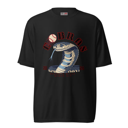 Active | Moisture Wicking Shirt | Cobras '26 | Minor Div Logo