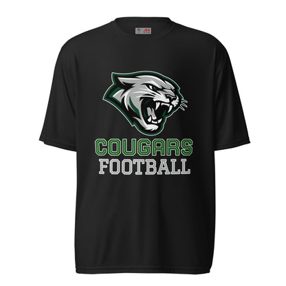 Active | Moisture Wicking Shirt | Colts Neck Cougars | Youth Tackle Football (AYF) | Strike Mascot Logo