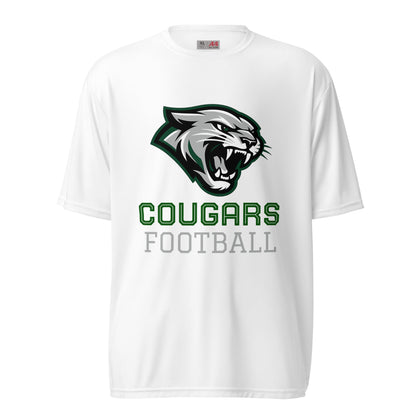 Active | Moisture Wicking Shirt | Colts Neck Cougars | Youth Tackle Football (AYF) | Strike Mascot Logo
