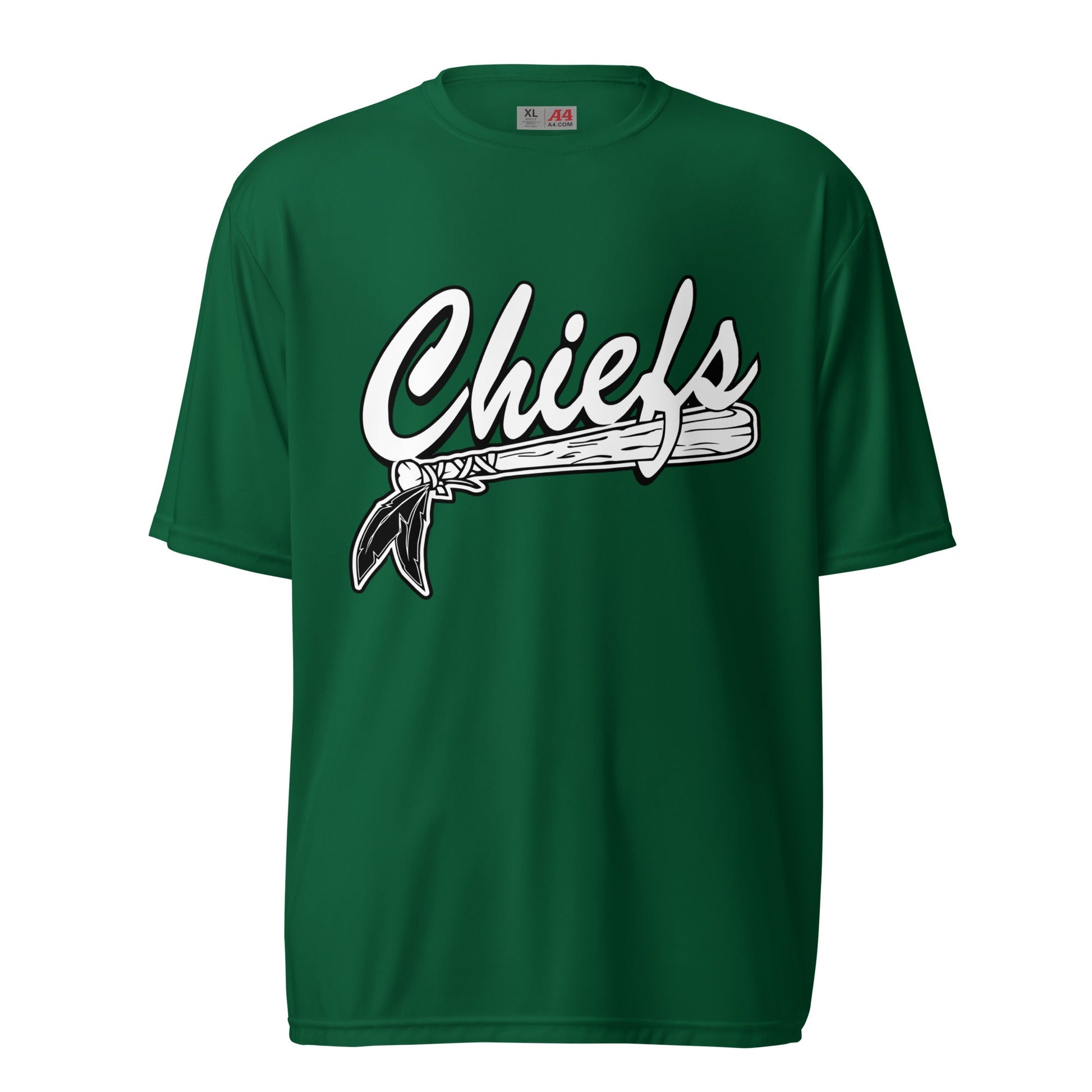 Active | Moisture Wicking Shirt | Connetquot Chiefs | Letter Crest Logo
