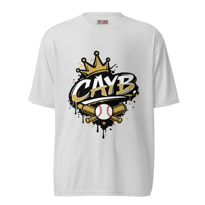 Active | Moisture Wicking Shirt | Conroe Area Youth Baseball | Crown Logo