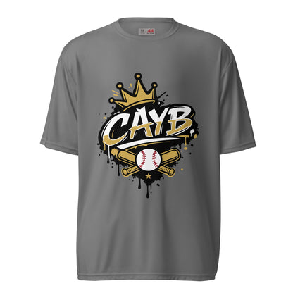 Active | Moisture Wicking Shirt | Conroe Area Youth Baseball | Crown Logo