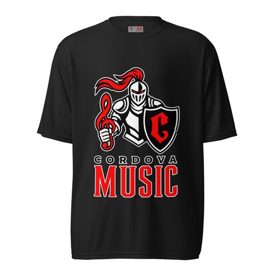 Active | Moisture Wicking Shirt | Cordova High Music | Vanguard Logo