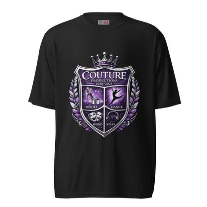 Active | Moisture Wicking Shirt | Couture Productions | Couture Shield Logo