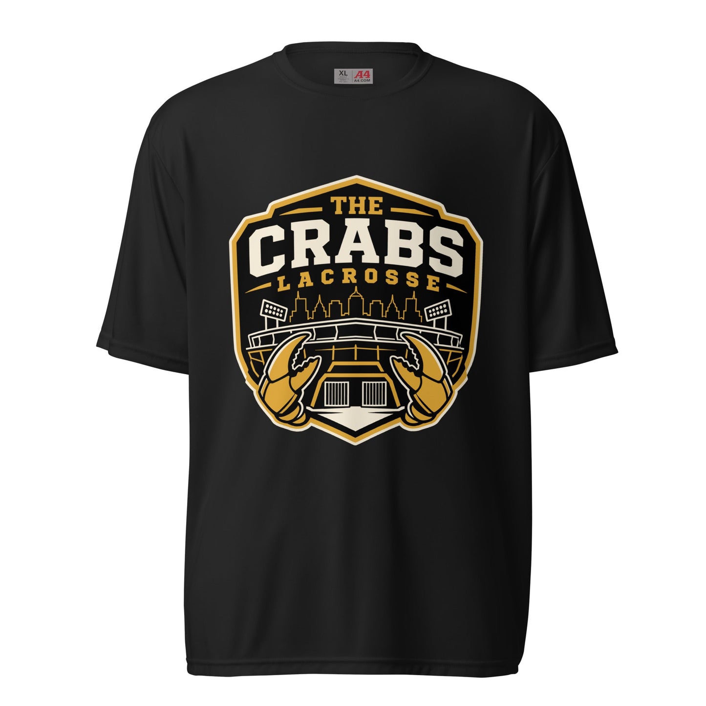 Active | Moisture Wicking Shirt | Crabs lax | Stadium Logo