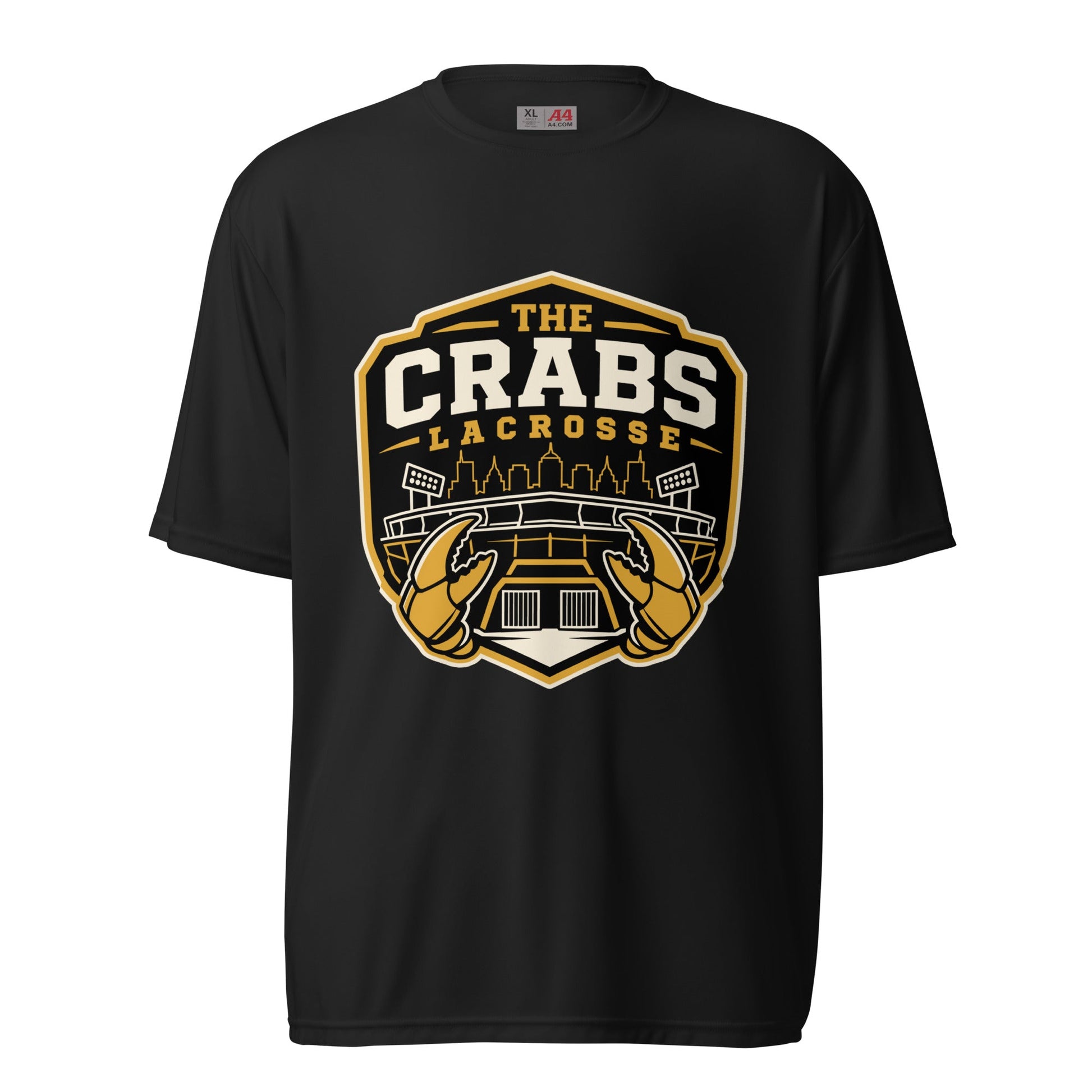 Active | Moisture Wicking Shirt | Crabs lax | Stadium Logo