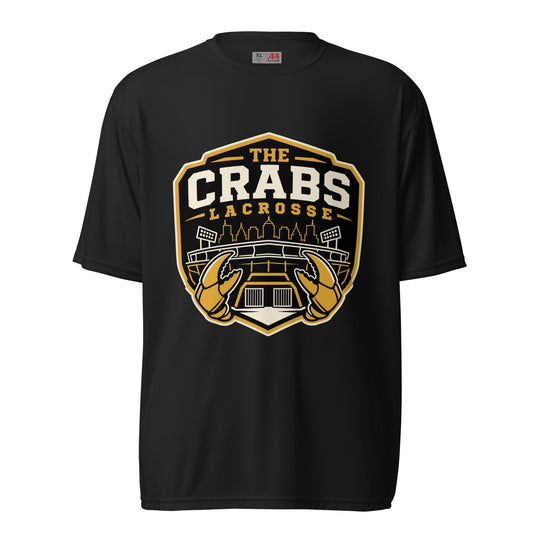 Active | Moisture Wicking Shirt | Crabs lax | Stadium Logo