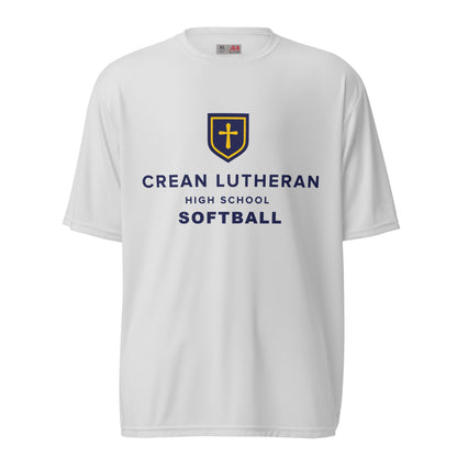 Active | Moisture Wicking Shirt | Crean Lutheran Softball | CLHS SB Logo