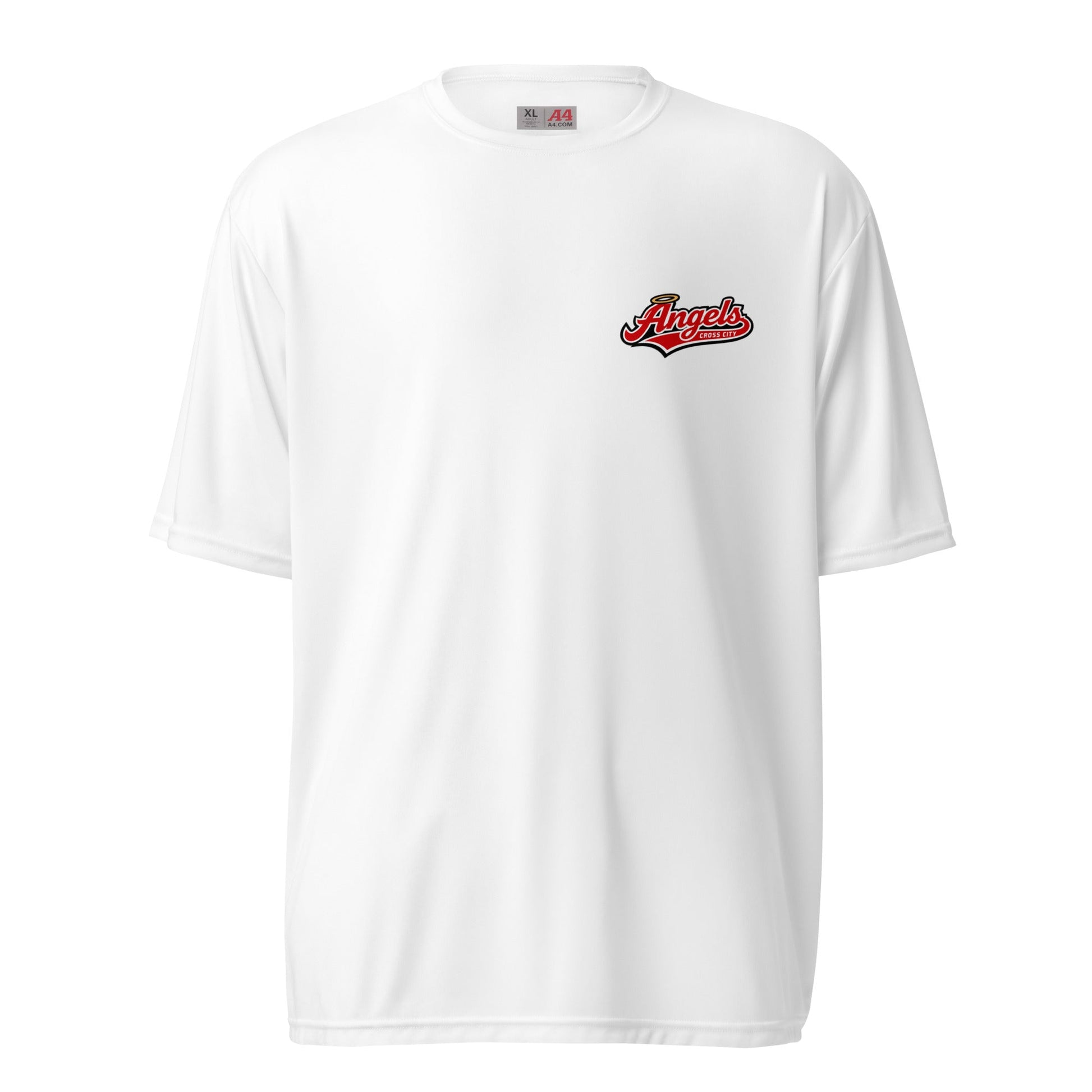 Active | Moisture Wicking Shirt | Cross City Angels | Halo Crest Logo