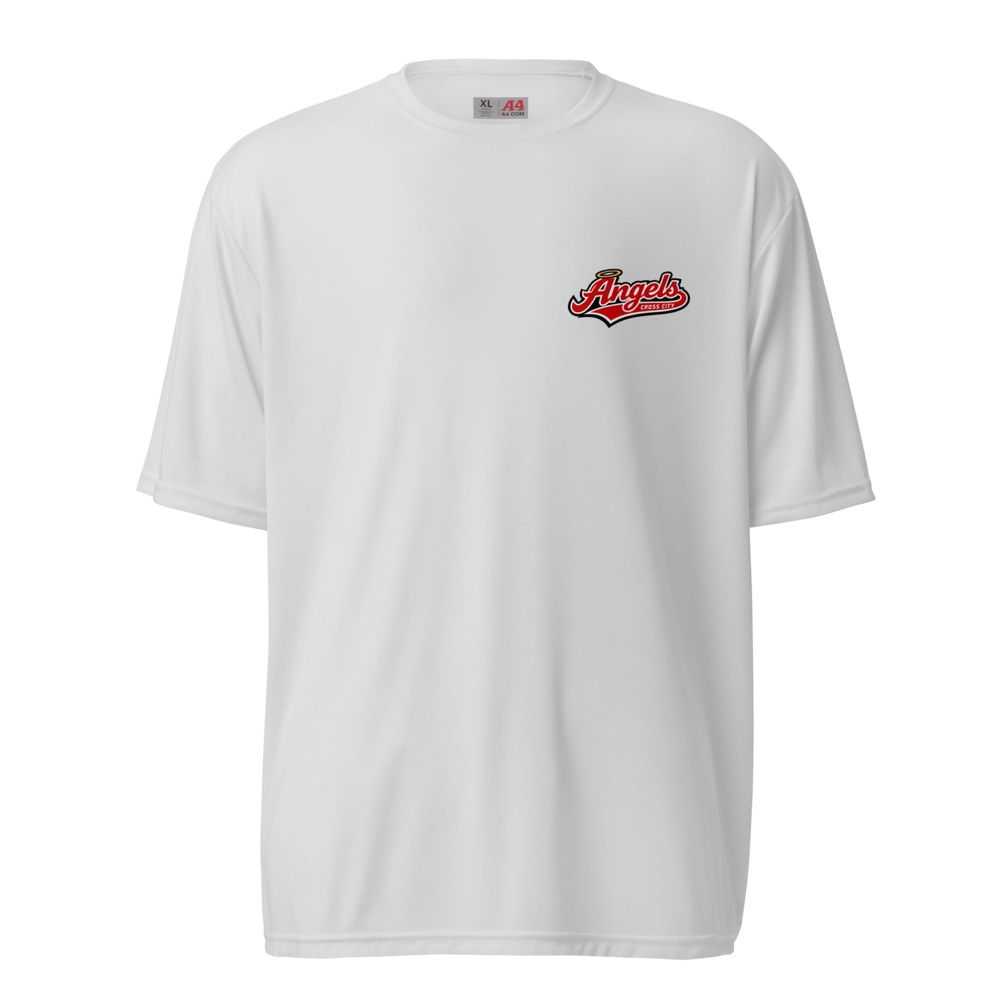 Active | Moisture Wicking Shirt | Cross City Angels | Halo Crest Logo