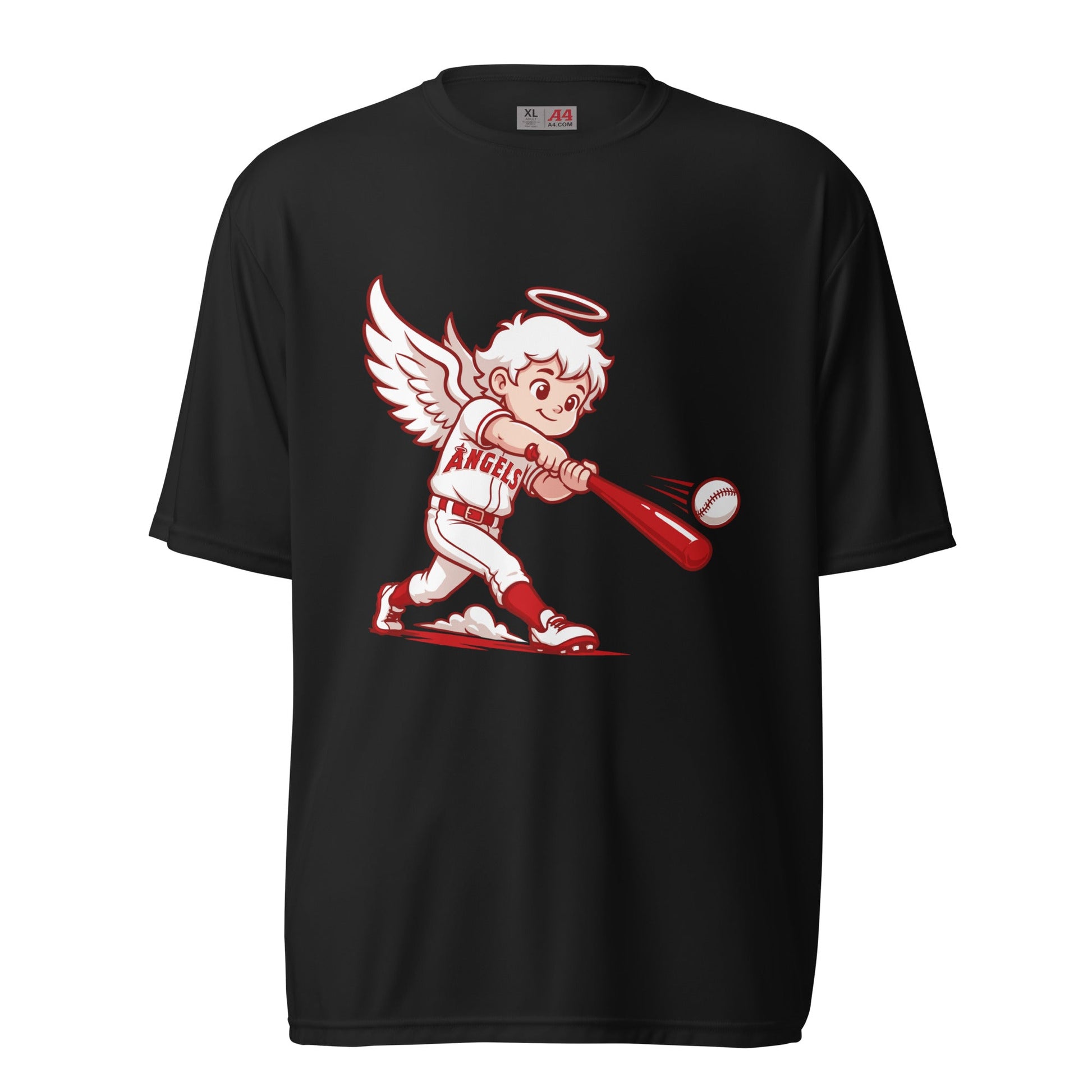 Active | Moisture Wicking Shirt | Cross City Angels | Mascot Logo