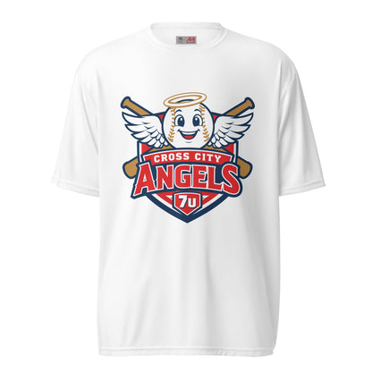 Active | Moisture Wicking Shirt | Cross City Angels | Shield Logo