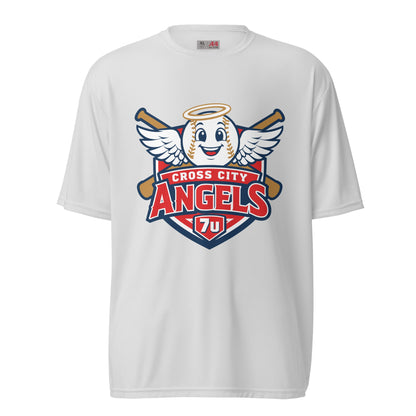 Active | Moisture Wicking Shirt | Cross City Angels | Shield Logo