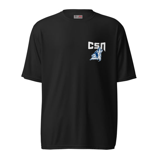 Active | Moisture Wicking Shirt | CSN Volleyball | CSN White Alt Logo