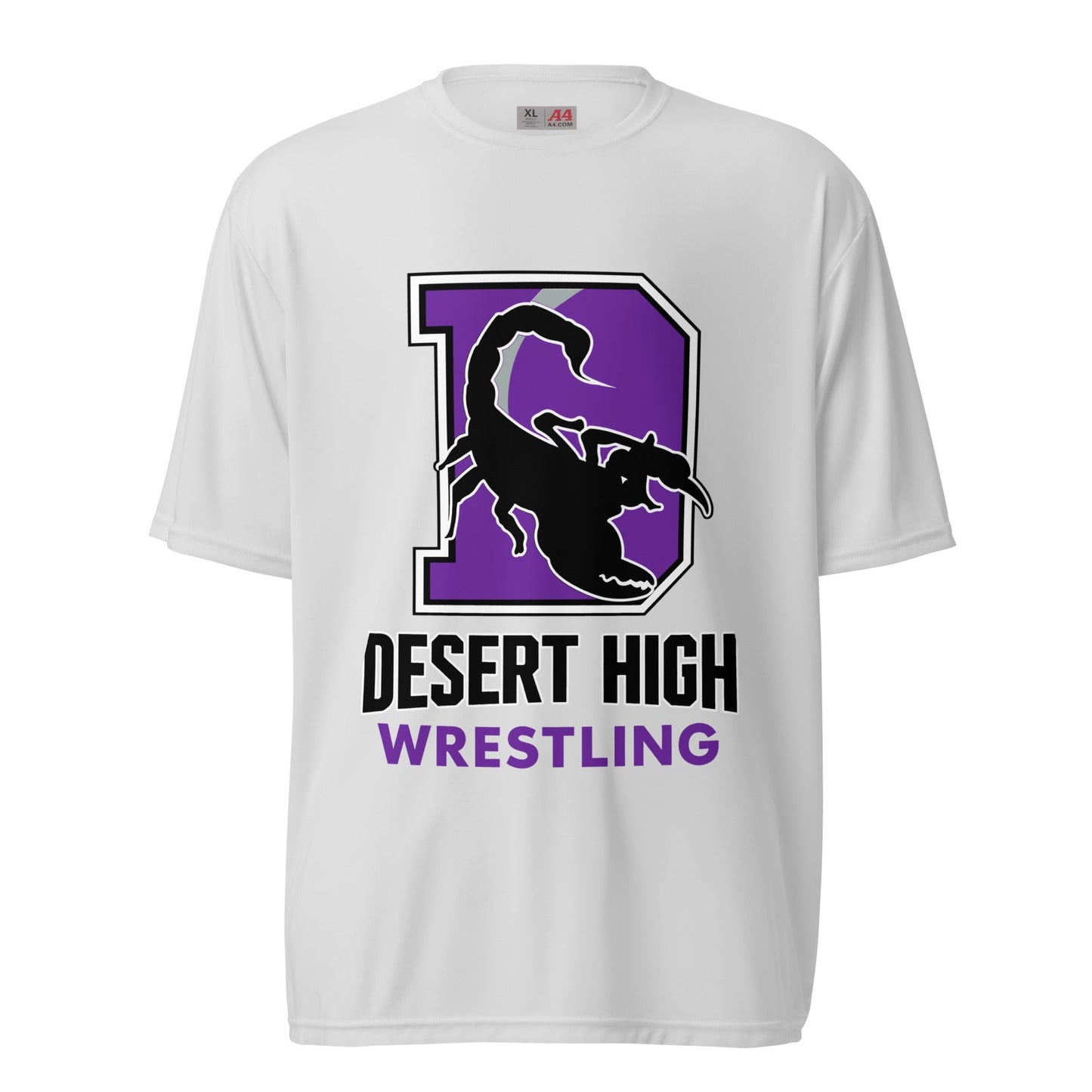 Active | Moisture Wicking Shirt | Desert High Scorpions | Crest Logo