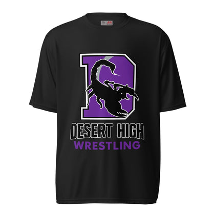 Active | Moisture Wicking Shirt | Desert High Scorpions | Crest Logo