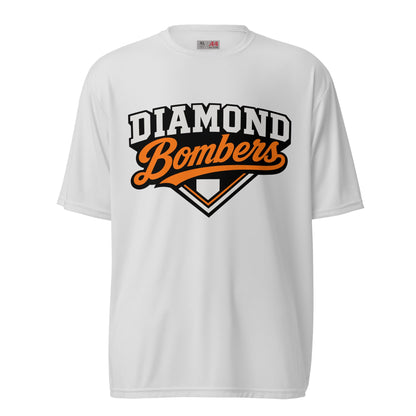 Active | Moisture Wicking Shirt | Diamond Bombers | Emblem Logo