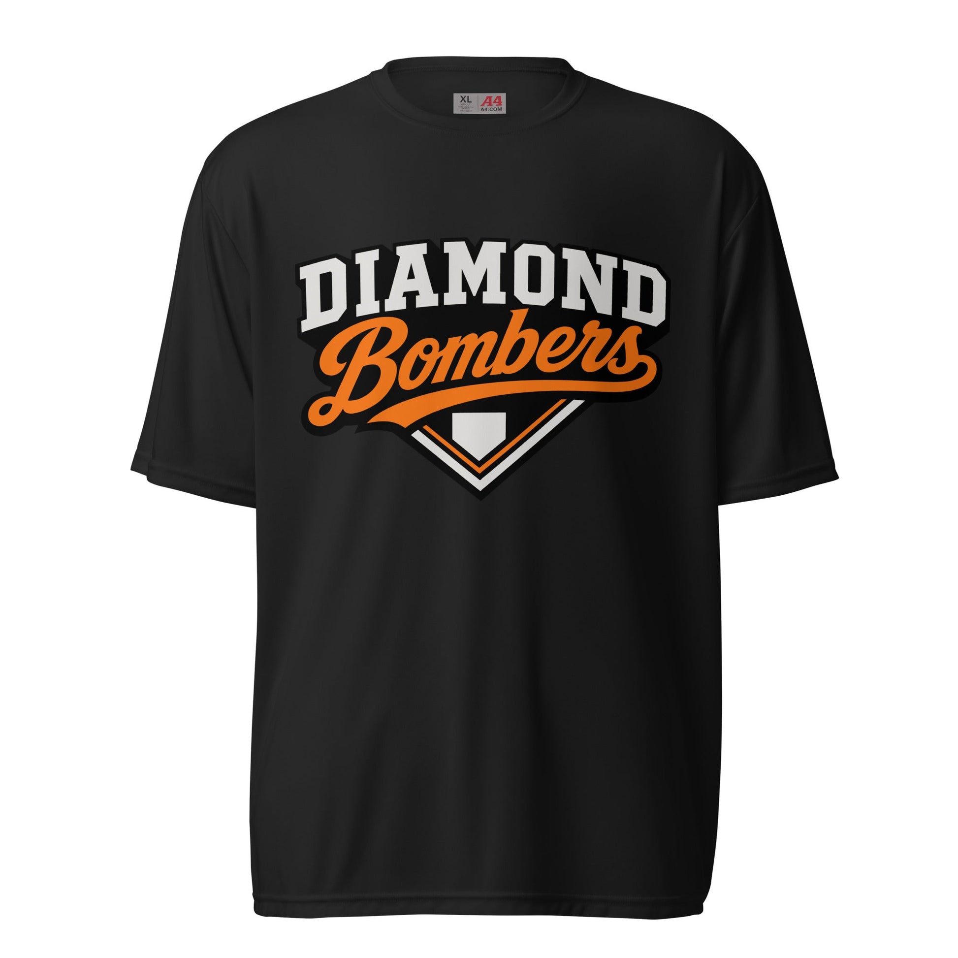 Active | Moisture Wicking Shirt | Diamond Bombers | Emblem Logo