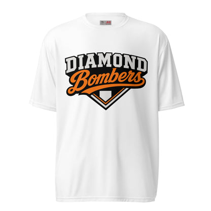 Active | Moisture Wicking Shirt | Diamond Bombers | Emblem Logo