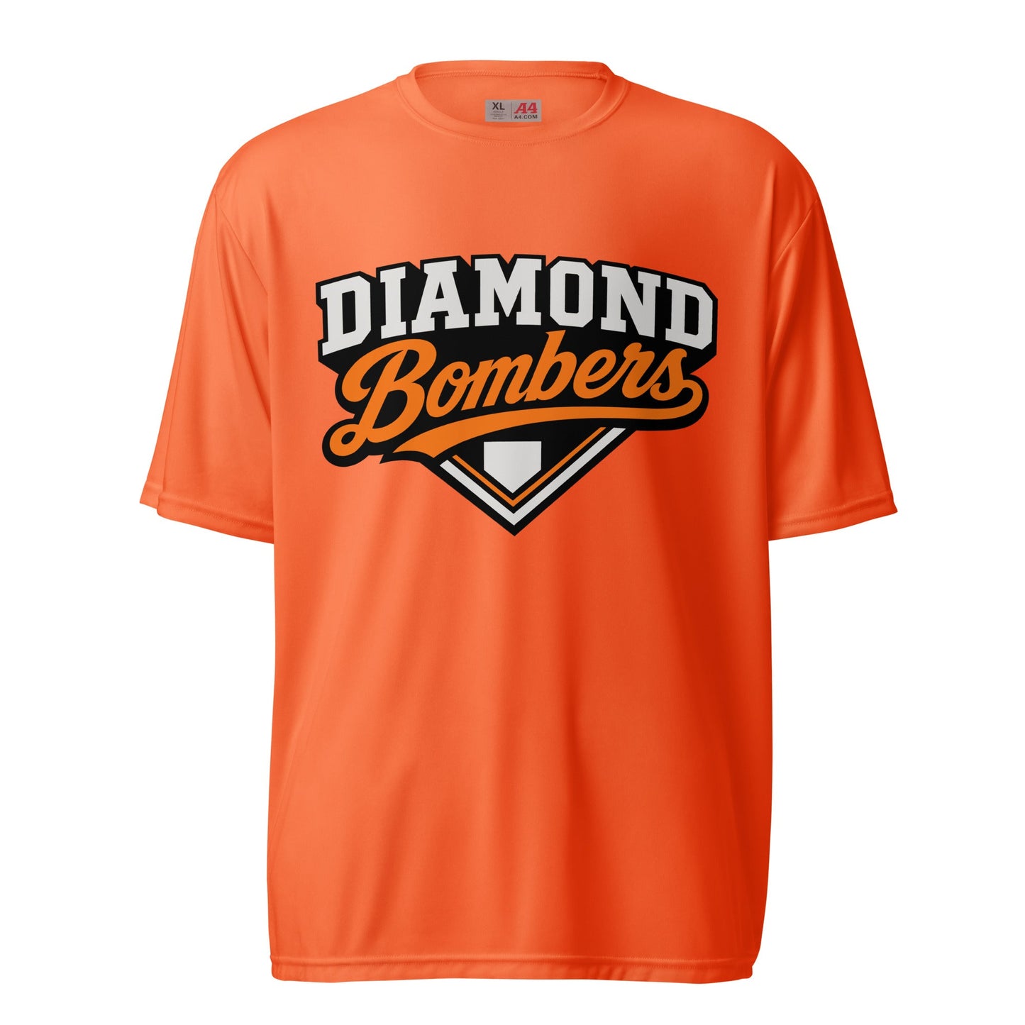 Active | Moisture Wicking Shirt | Diamond Bombers | Emblem Logo