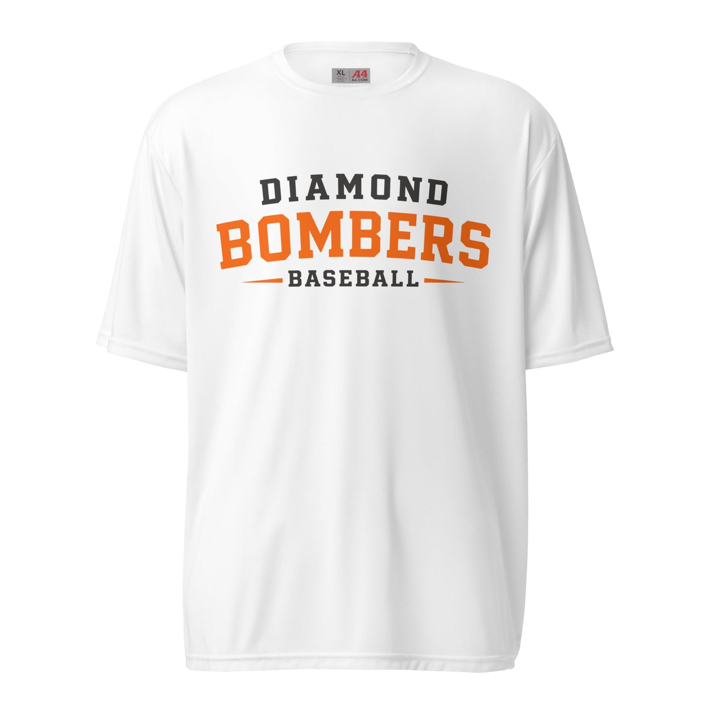 Active | Moisture Wicking Shirt | Diamond Bombers | Modern Script Logo