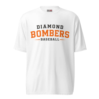 Active | Moisture Wicking Shirt | Diamond Bombers | Modern Script Logo