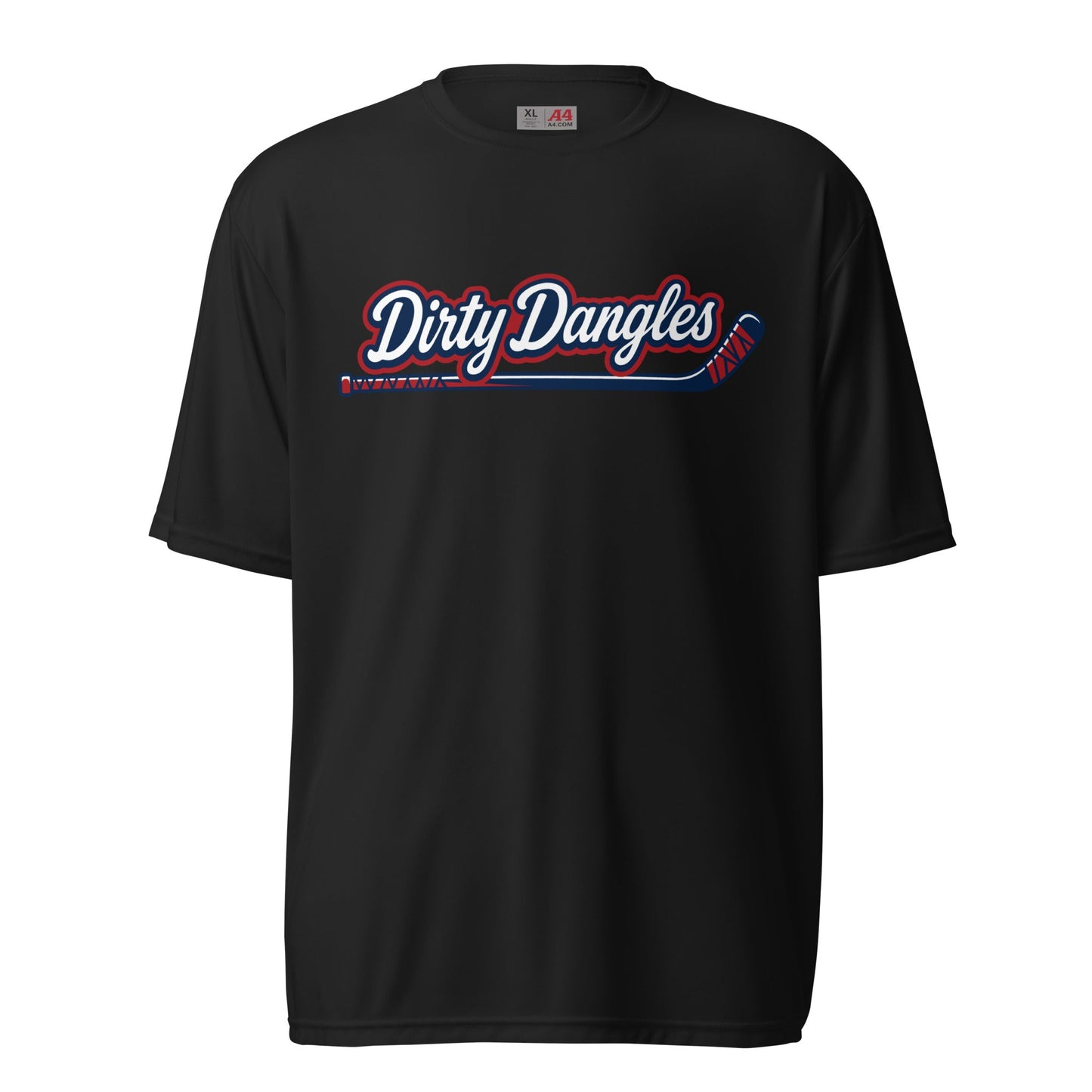 Active | Moisture Wicking Shirt | Dirty Dangles | Script Logo