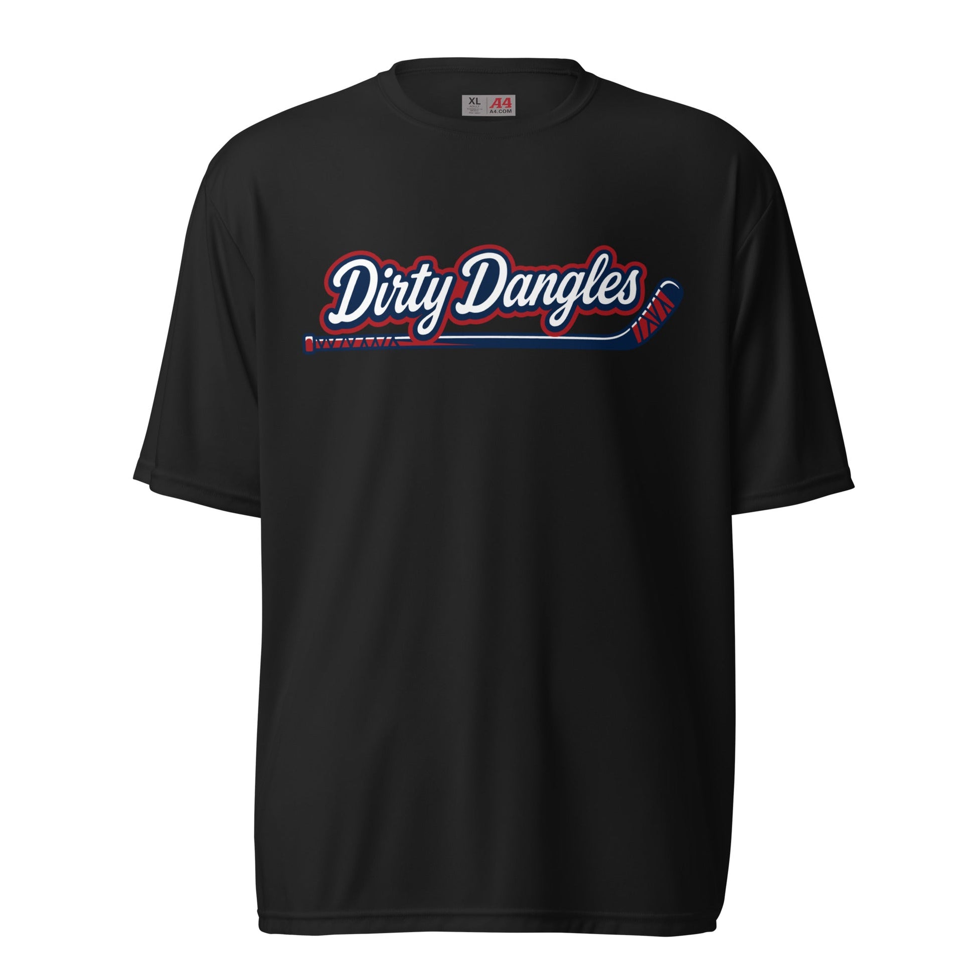 Active | Moisture Wicking Shirt | Dirty Dangles | Script Logo