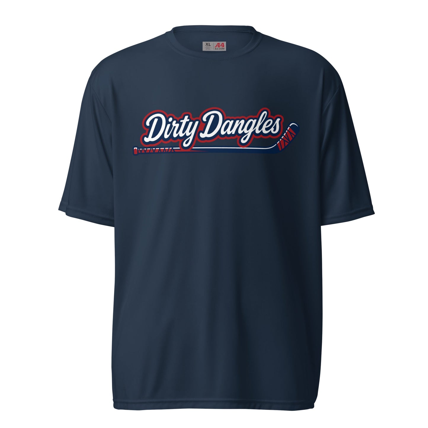 Active | Moisture Wicking Shirt | Dirty Dangles | Script Logo
