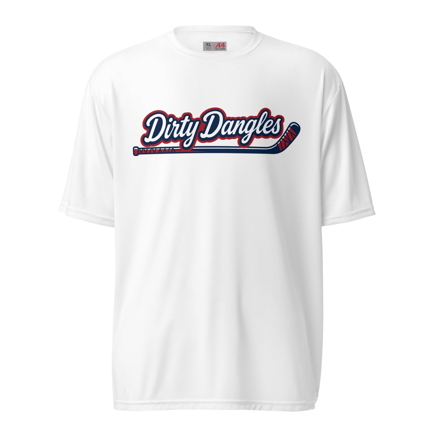 Active | Moisture Wicking Shirt | Dirty Dangles | Script Logo