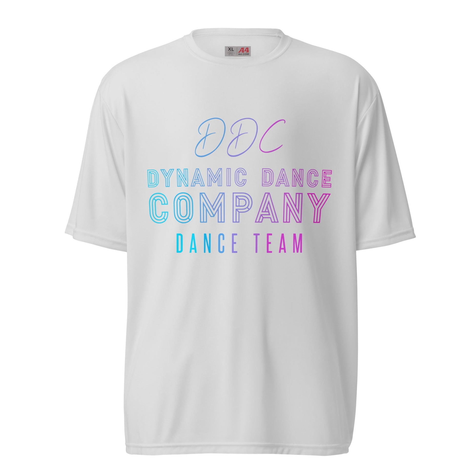 Active | Moisture Wicking Shirt | Dynamic Dance Company | Damce Team Logo