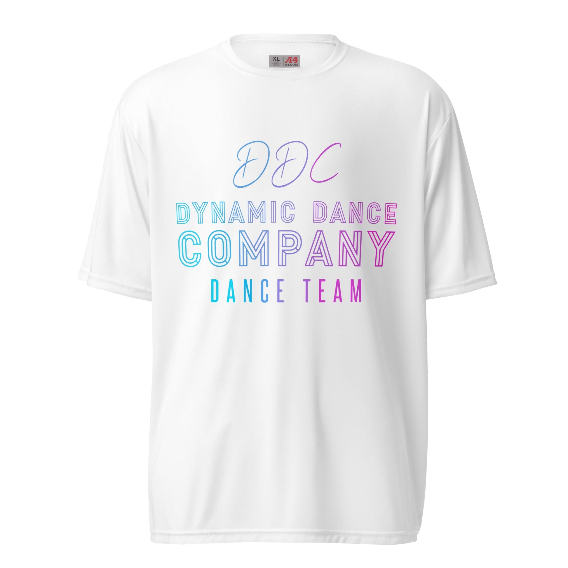 Active | Moisture Wicking Shirt | Dynamic Dance Company | Damce Team Logo
