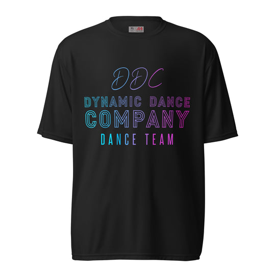 Active | Moisture Wicking Shirt | Dynamic Dance Company | Damce Team Logo