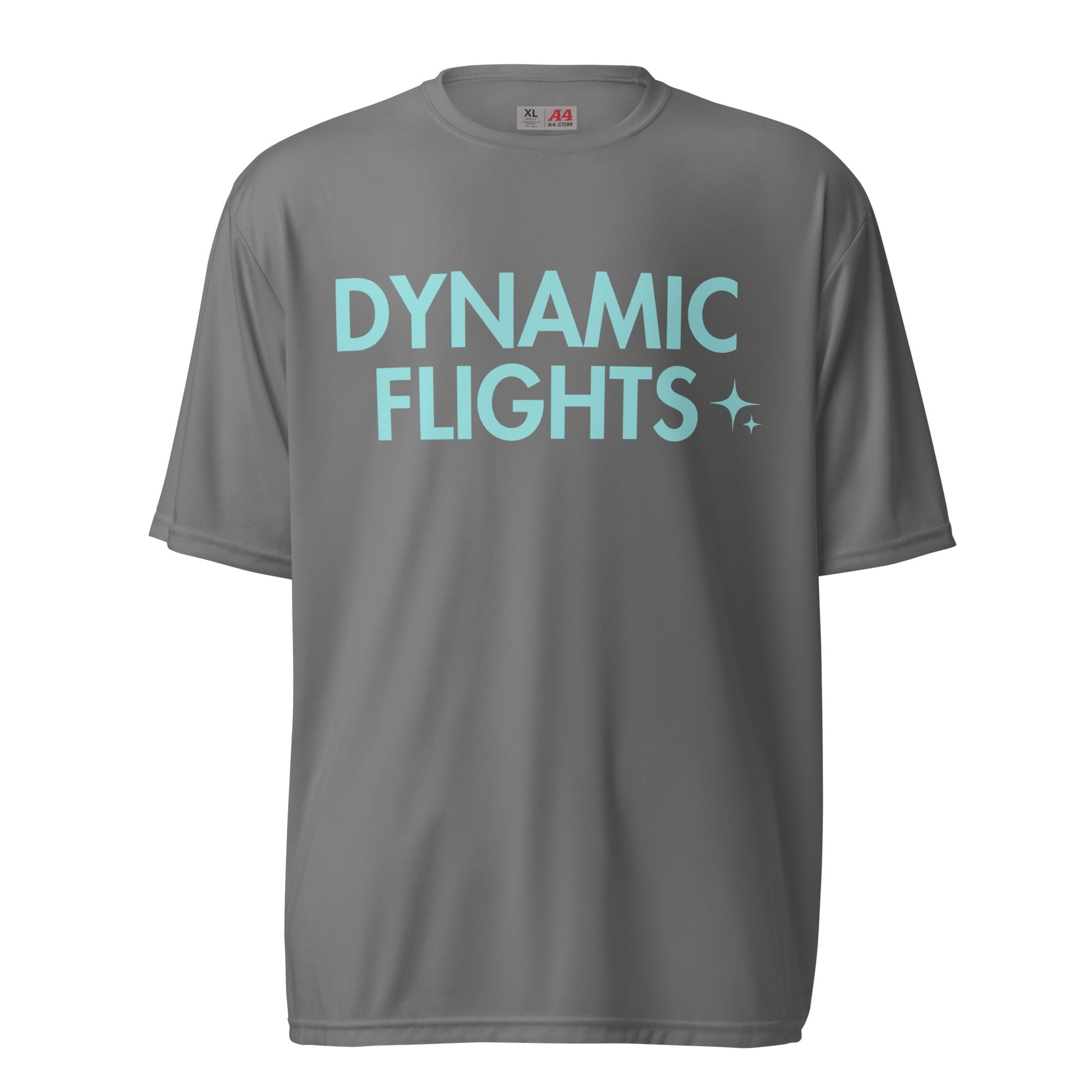 Active | Moisture Wicking Shirt | Dynamic Flights Gymnastics | Alt Logo 2