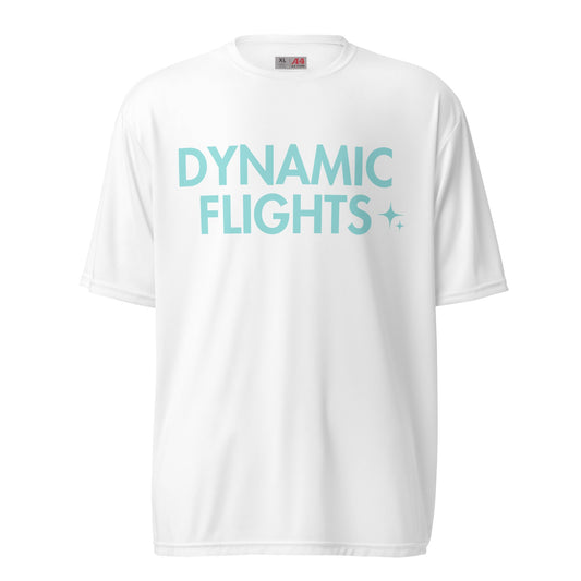 Active | Moisture Wicking Shirt | Dynamic Flights Gymnastics | Alt Logo 2
