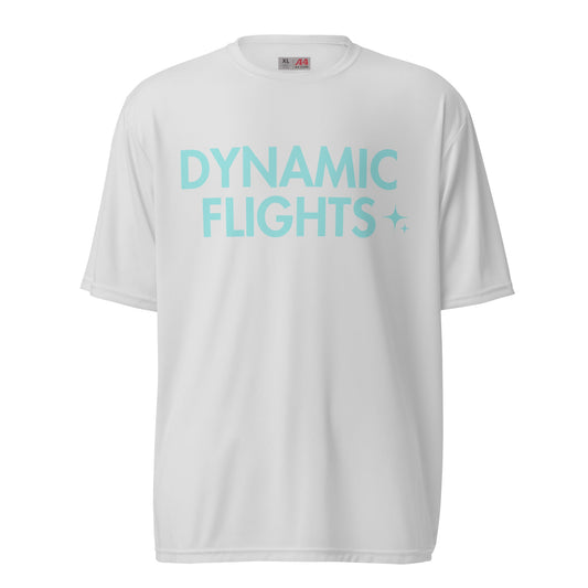 Active | Moisture Wicking Shirt | Dynamic Flights Gymnastics | Alt Logo 2