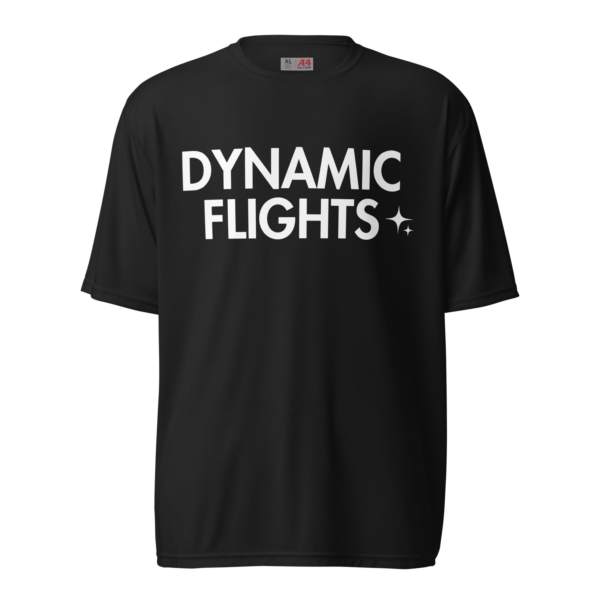 Active | Moisture Wicking Shirt | Dynamic Flights Gymnastics | Alt Logo