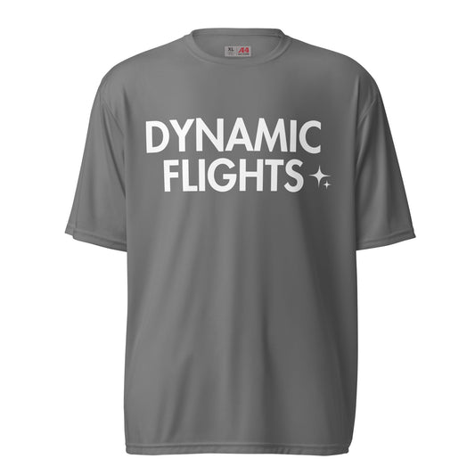 Active | Moisture Wicking Shirt | Dynamic Flights Gymnastics | Alt Logo