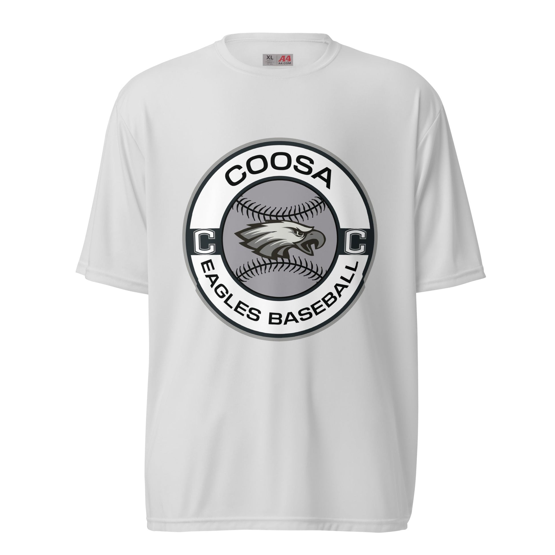 Active | Moisture Wicking Shirt | Eagles Baseball | Badge Logo