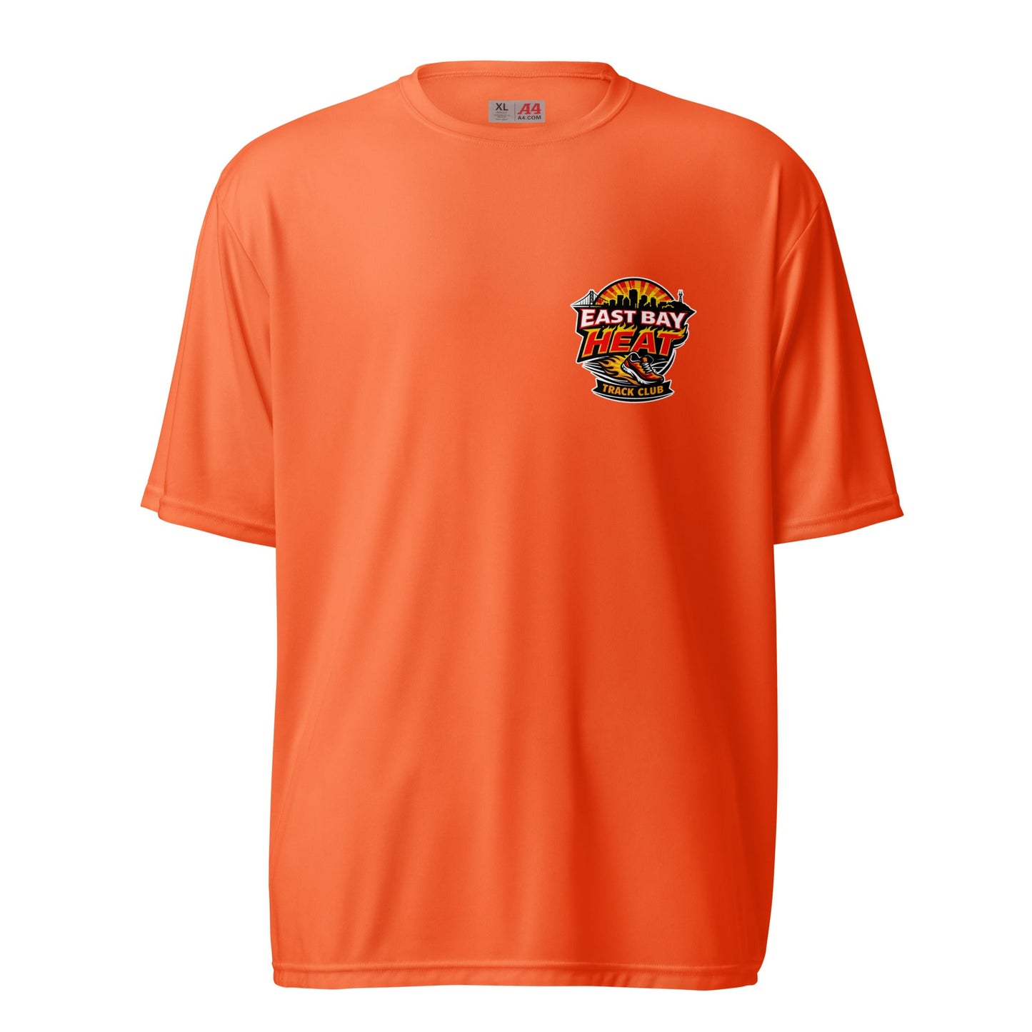 Active | Moisture Wicking Shirt | East Bay Heat Track Club | Alt Logo
