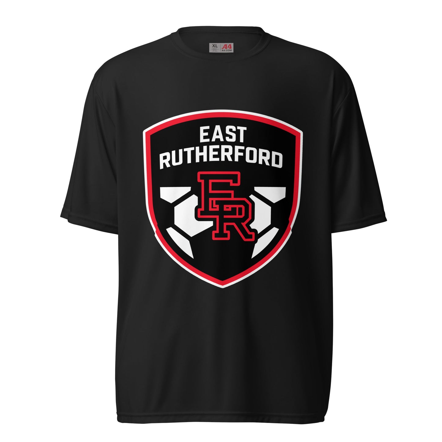 Active | Moisture Wicking Shirt | East Rutherford Middle School | Shield Logo