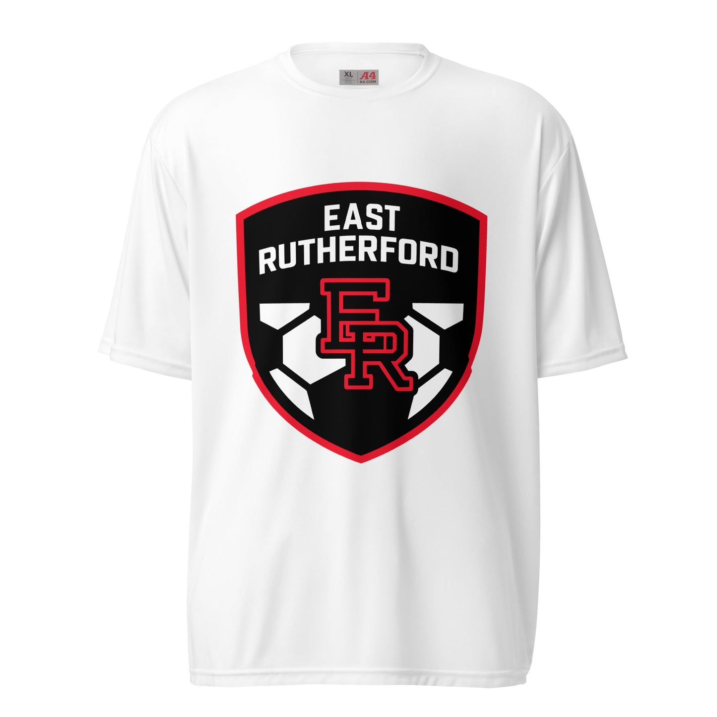 Active | Moisture Wicking Shirt | East Rutherford Middle School | Shield Logo